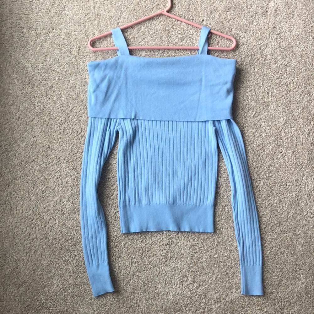 Fashion Nova off-the-shoulder sweater